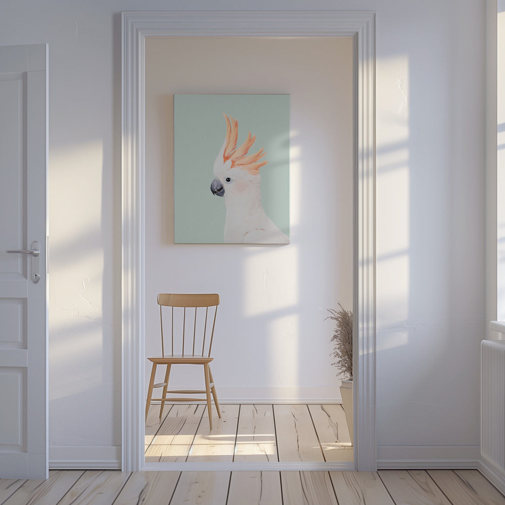 Kaketoe op Mint | Canvas