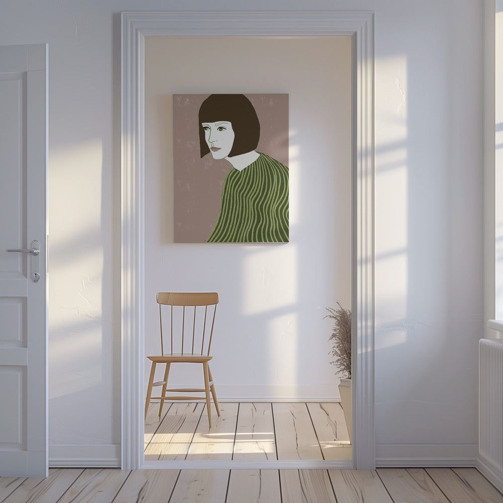 De brunette | Canvas