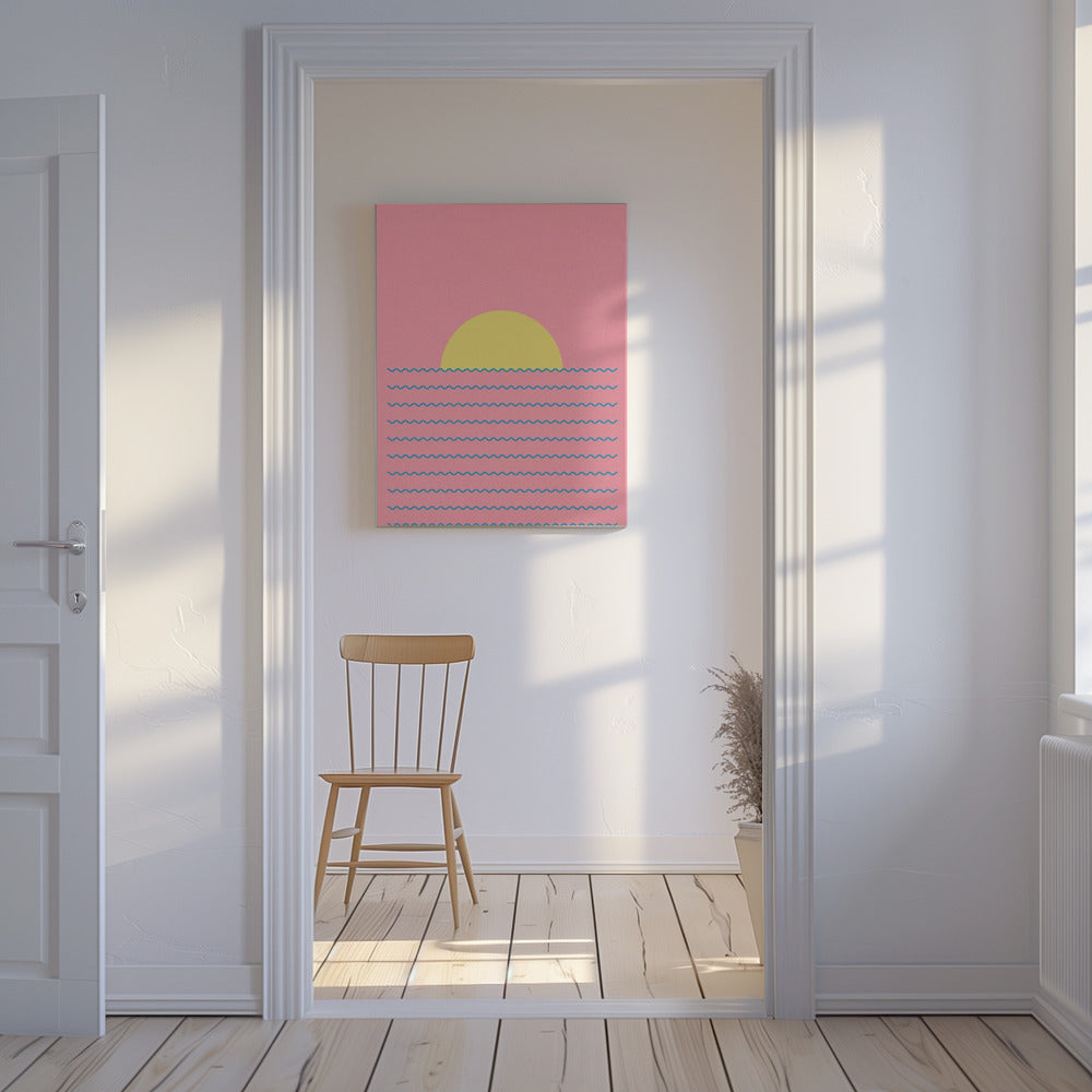 Elke dag komt de zon op | Canvas