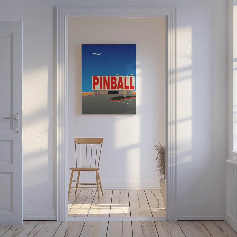 Las Vegas Flipperkast | Canvas