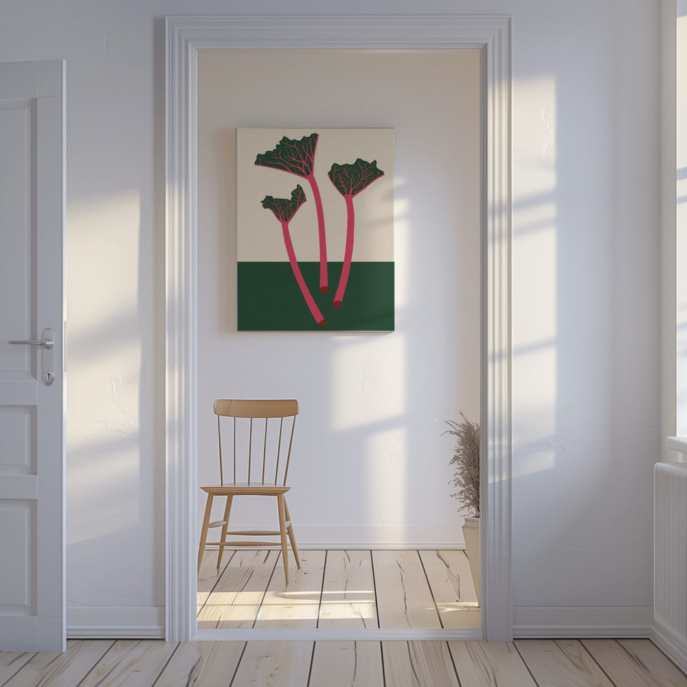 Zweedse tuinrabarber | Canvas