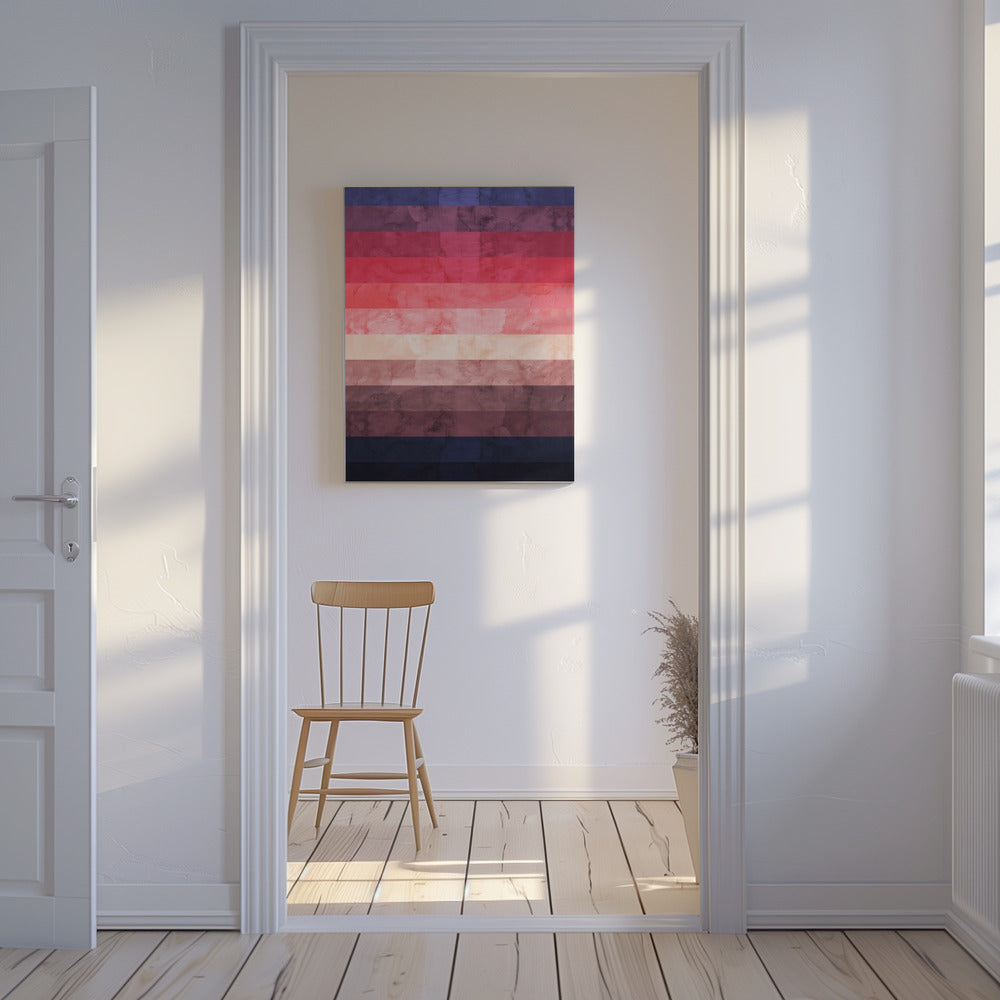 Expressionistisch landschap 4 | Canvas