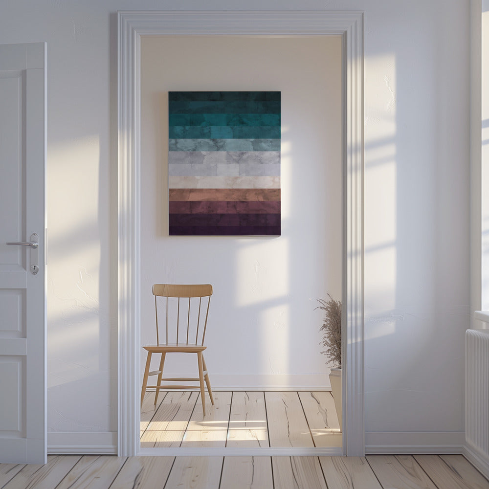 Expressionistisch landschap 1 | Canvas