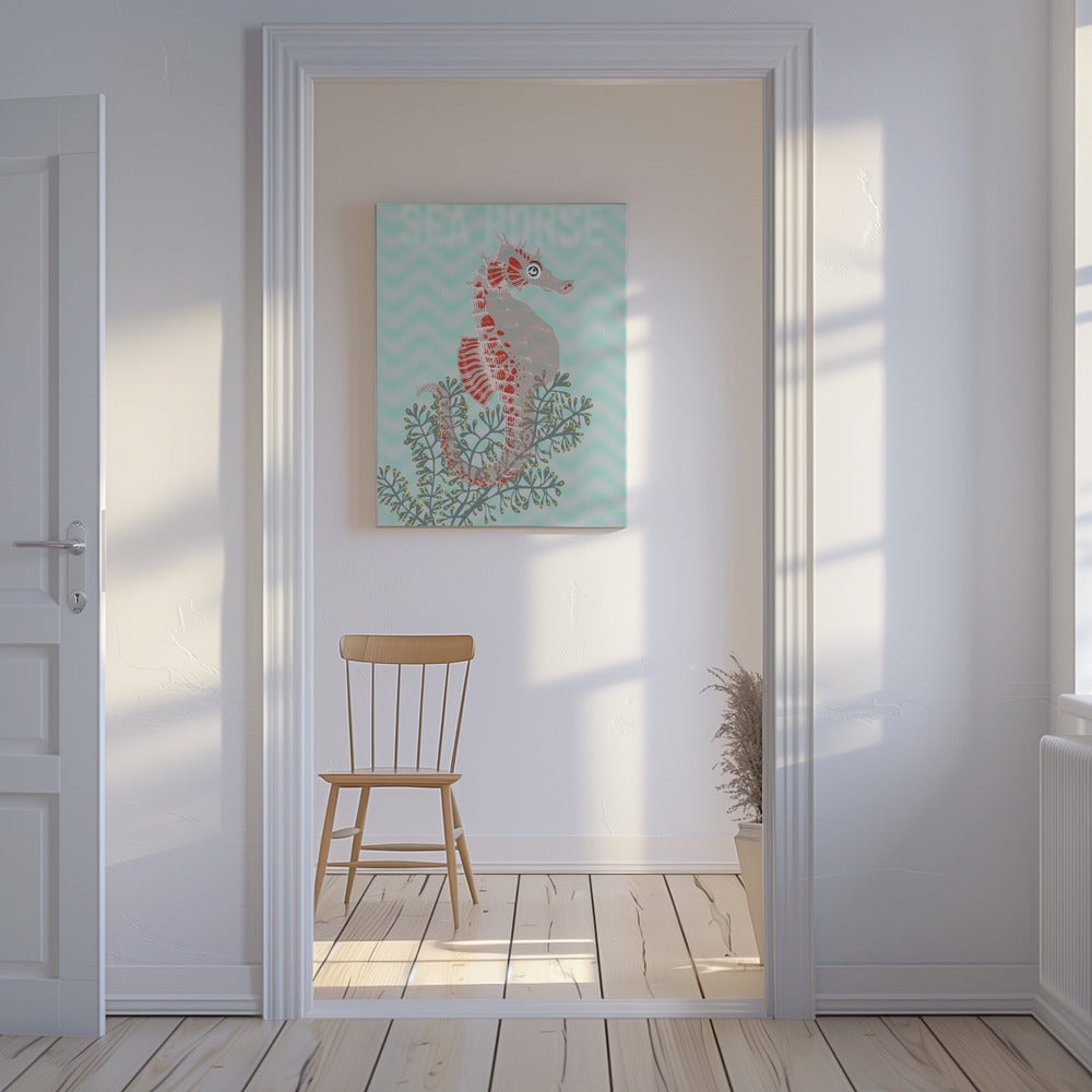 Zeepaardje Neptunus' vreugde | Canvas