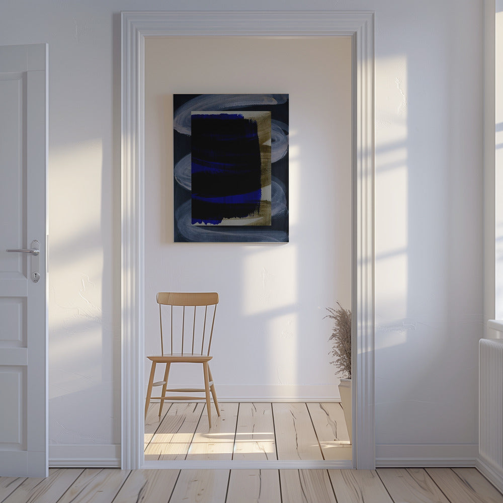 Abstracte penseelstreken 165 | Canvas