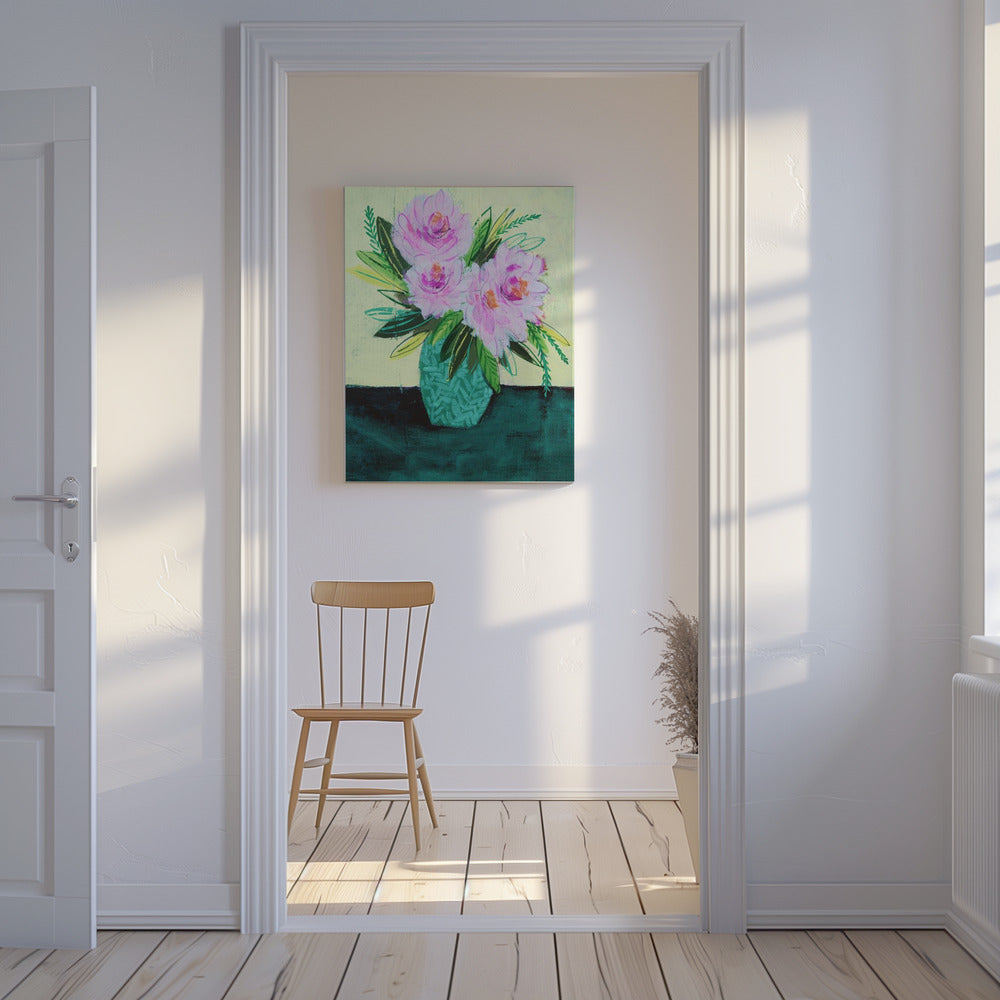 Rozenarrangement II | Canvas