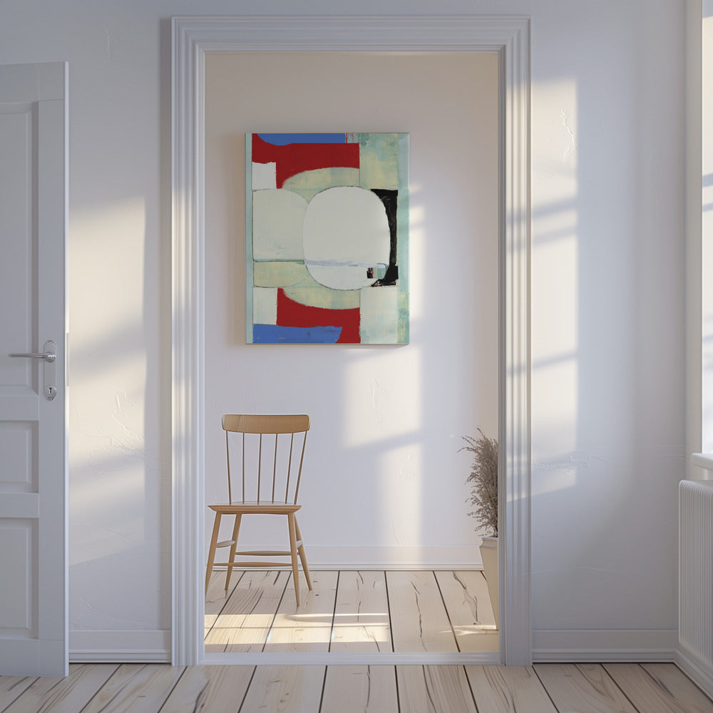 Bold Graphic Forms No1 | Canvas