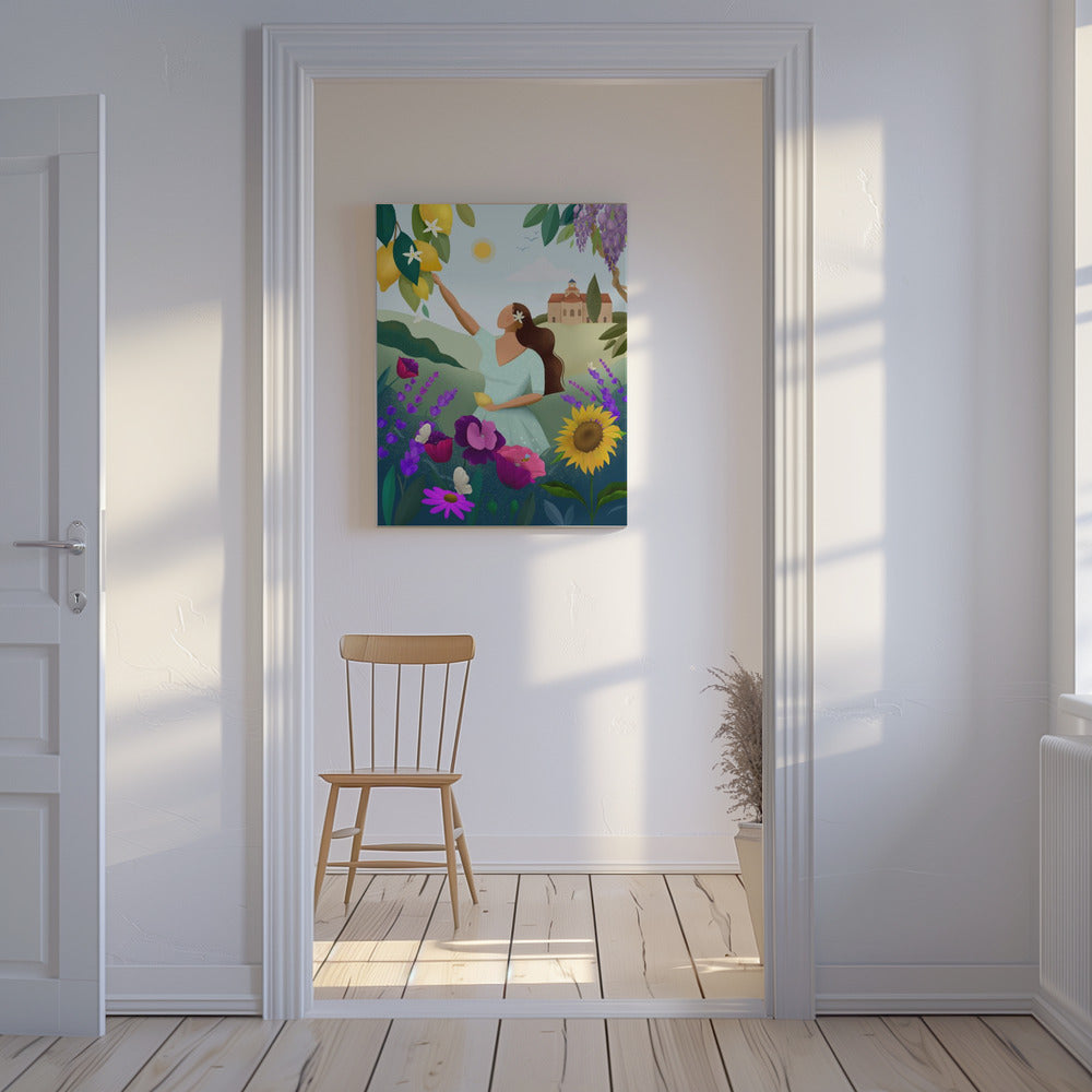 Zomer in de Provence | Canvas