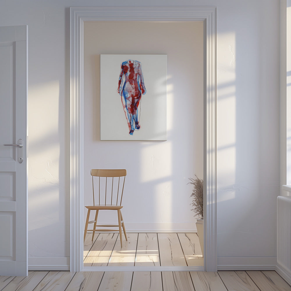 Deze kant op | Canvas