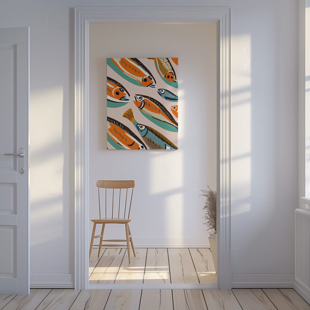 Sardientjes | Canvas