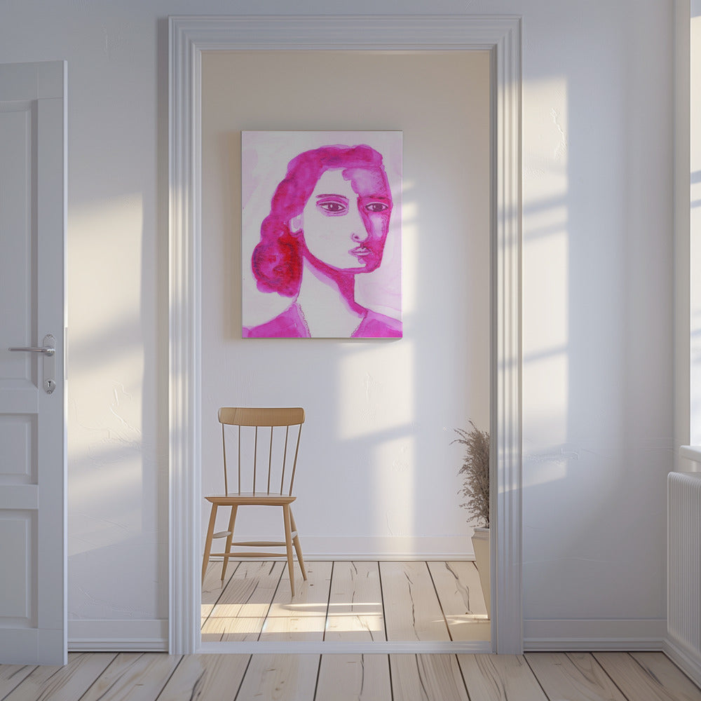 I Am Woman Pink | Canvas