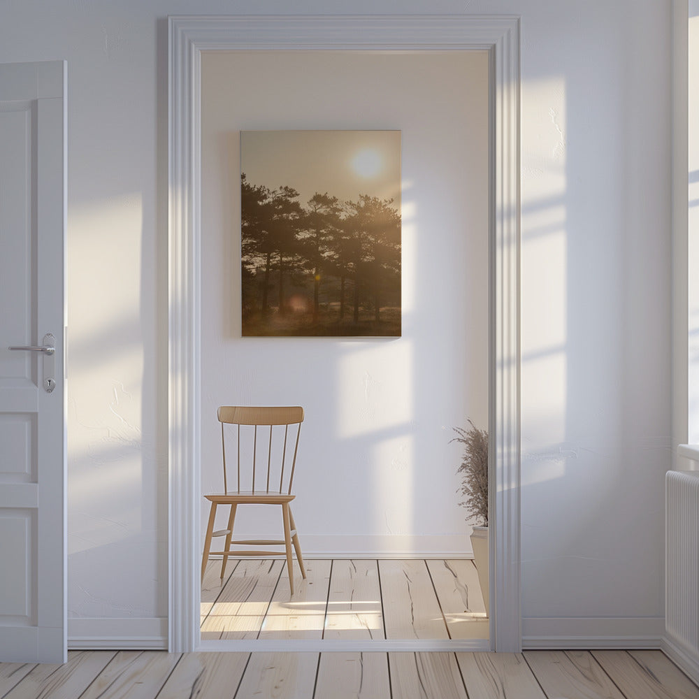 Een ochtendscène 5 | Canvas