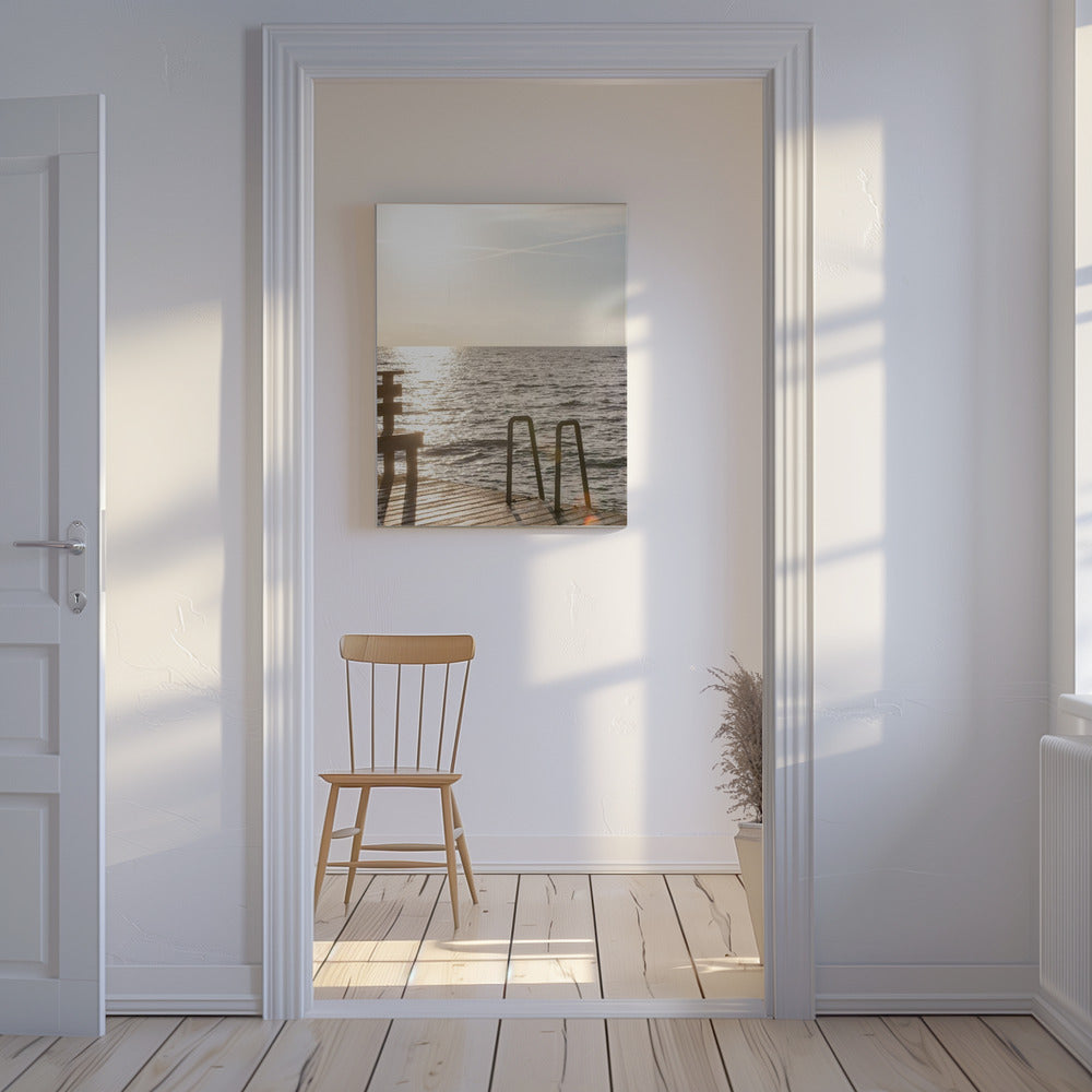 Zomerochtendzwemmen | Canvas
