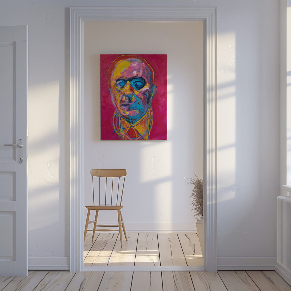 Zelfportretstudie nr. 9 | Canvas