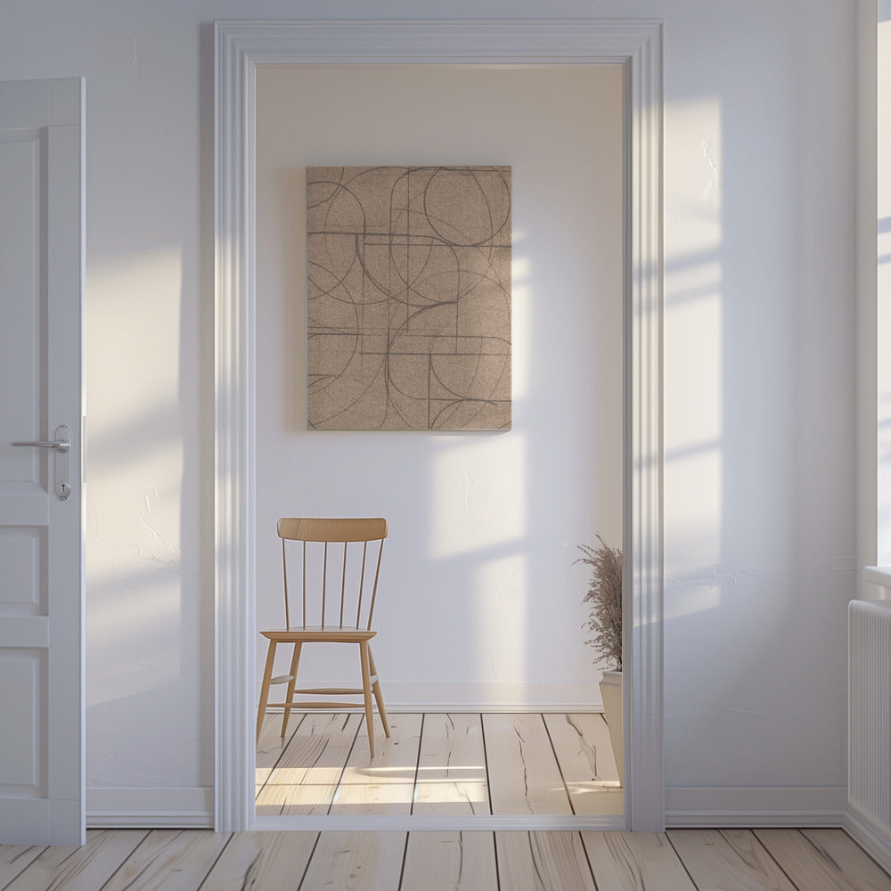Gebogen 2 | Canvas