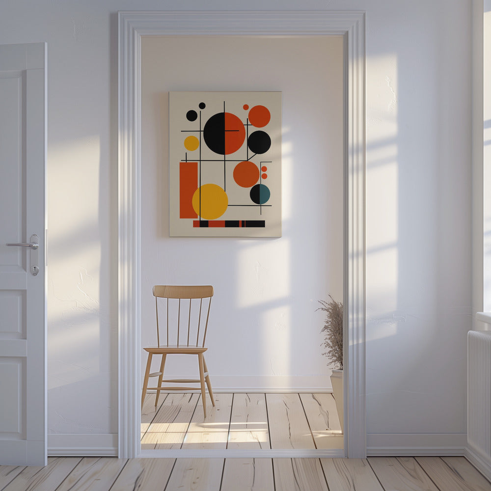 Geometric Shapes And Bold Colors | Canvas