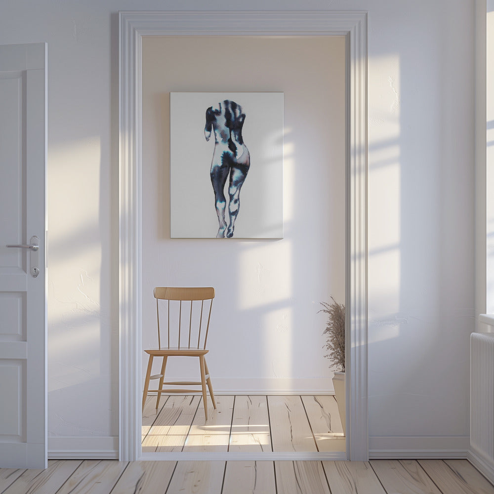 Figuur Weglopend (zonder hoofd) | Canvas