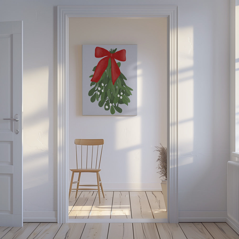 Feestelijke maretakbedel | Canvas