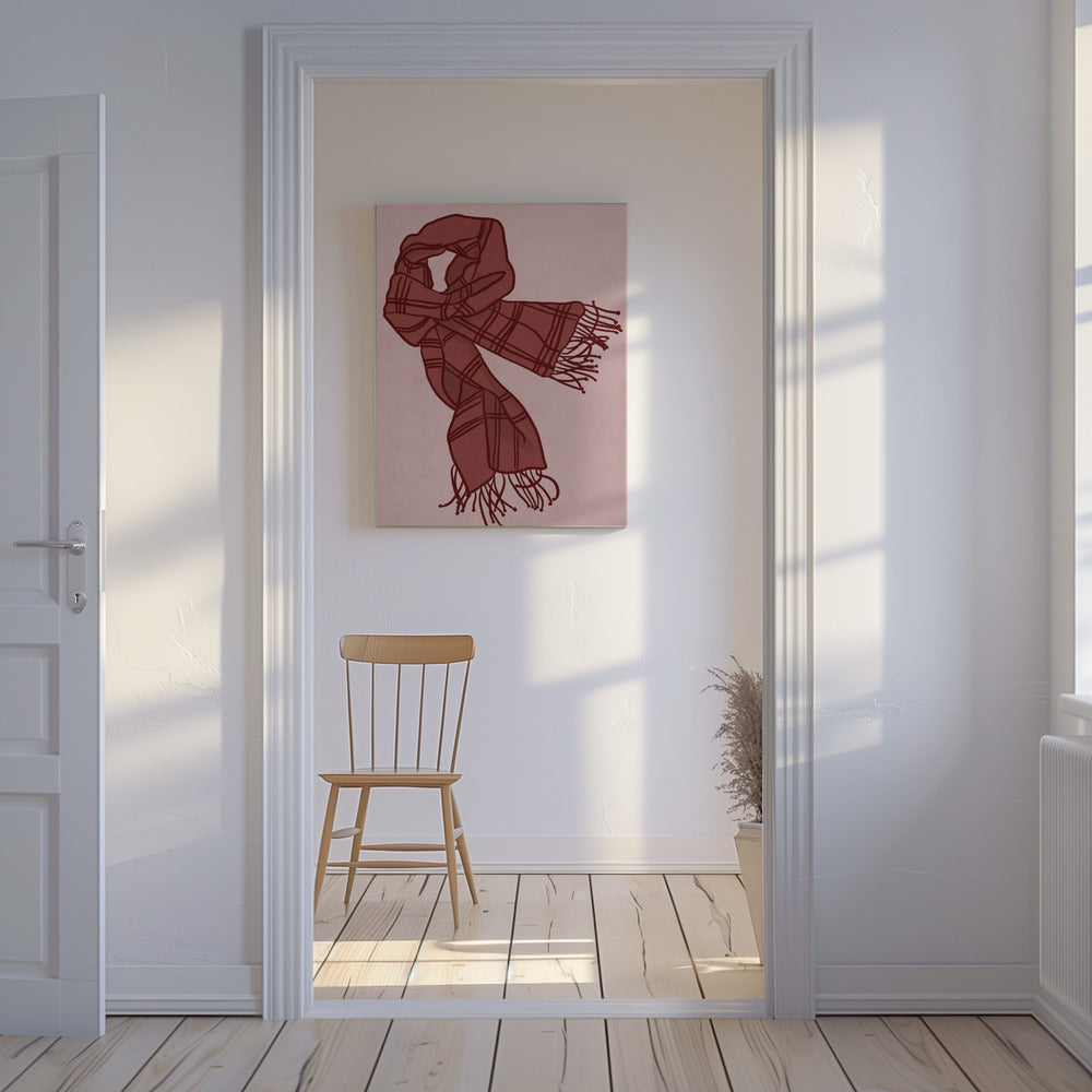 Crimson Warmth | Canvas