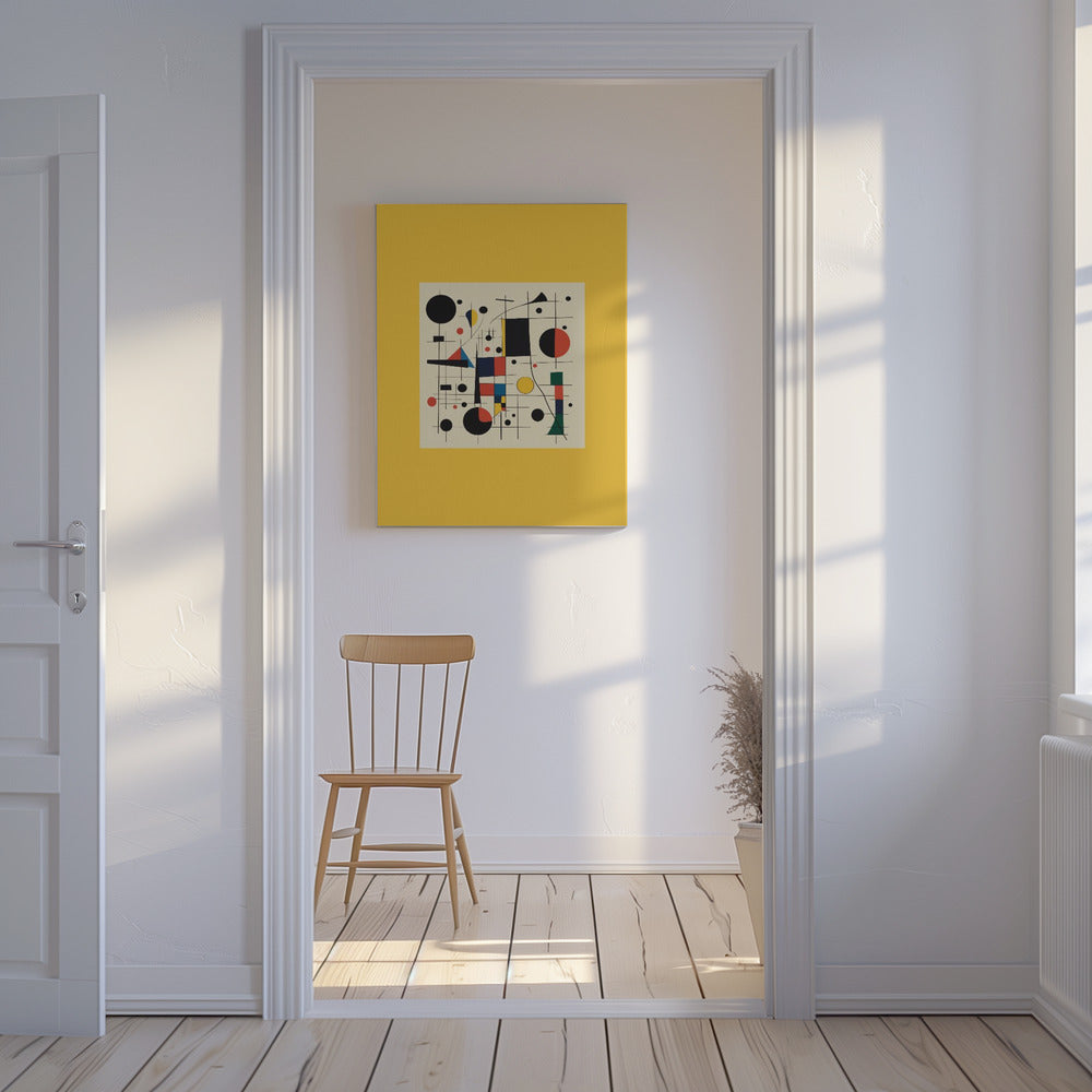 Abstract Geometry And Vibrant Colors | Canvas