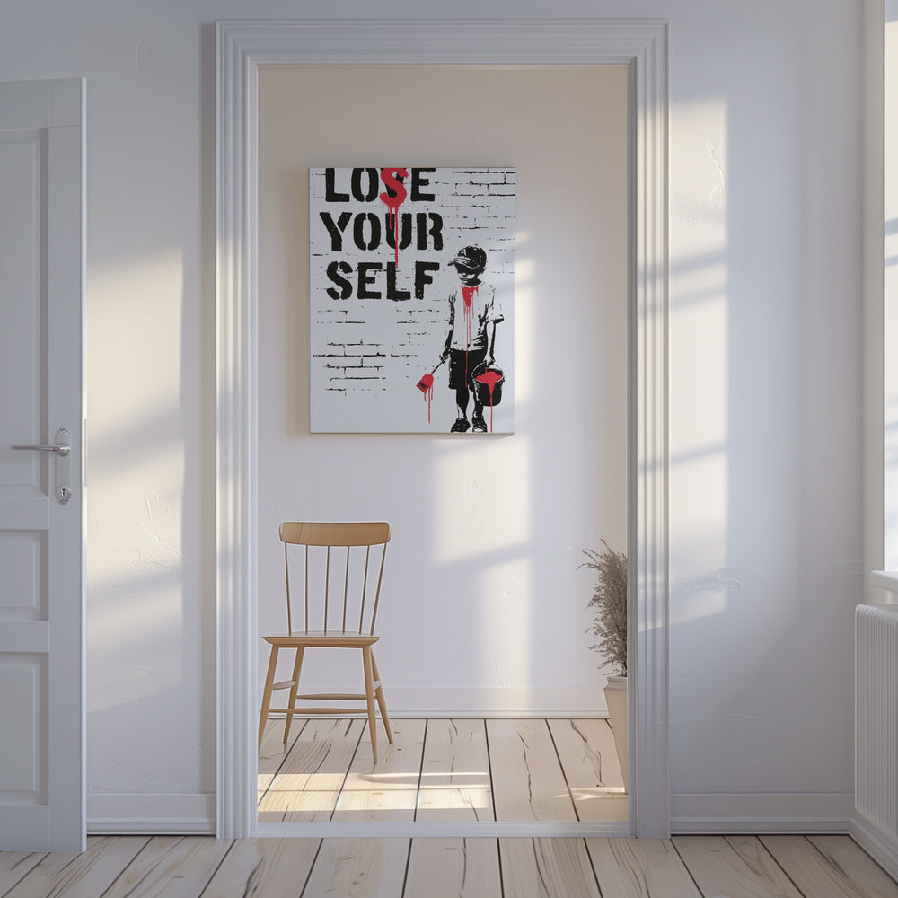 Verlies jezelf | Canvas