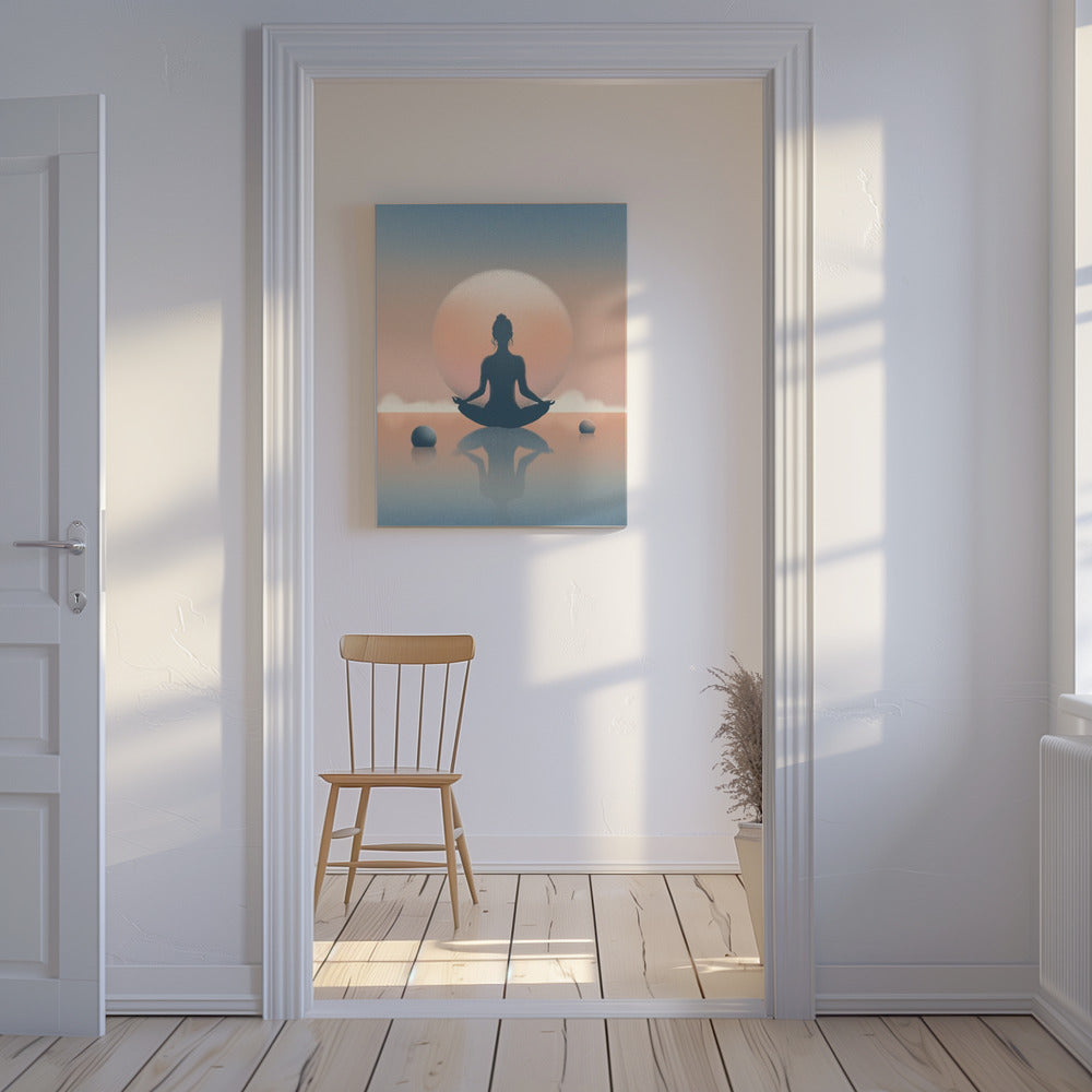 Zonsonderganggedachten | Canvas