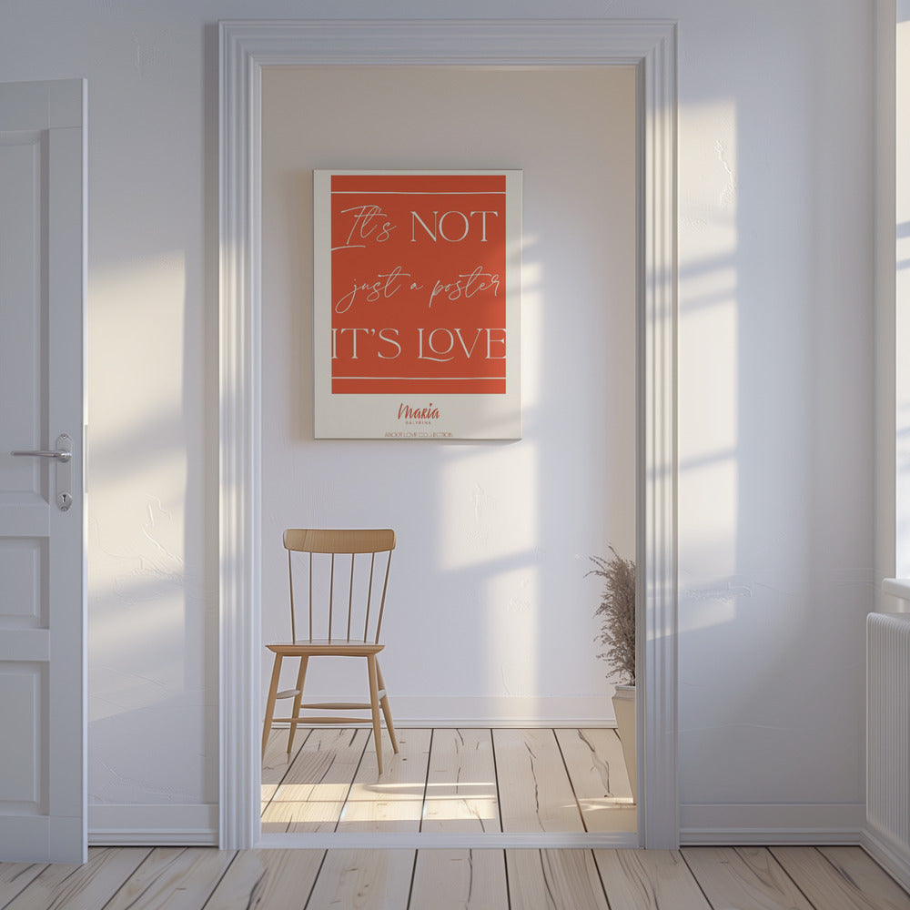 Over liefde. Poster | Canvas