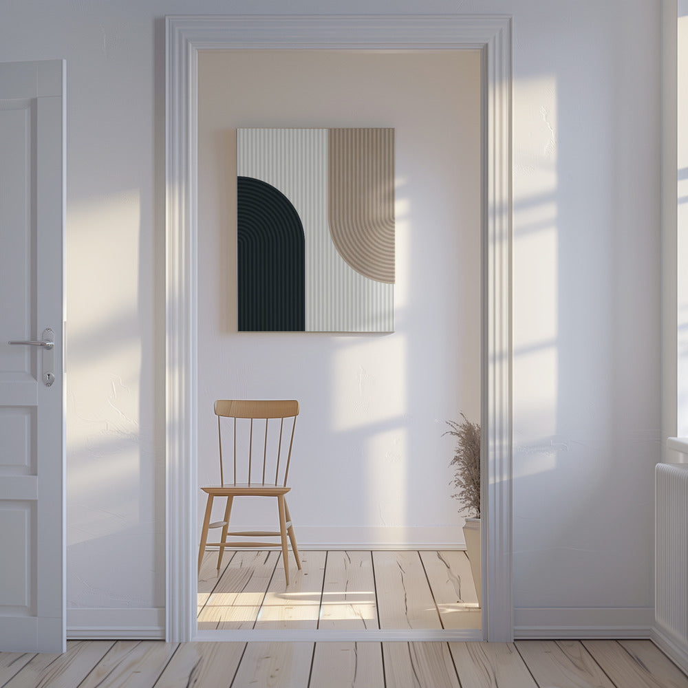 Cirkelcompositie 3 | Canvas