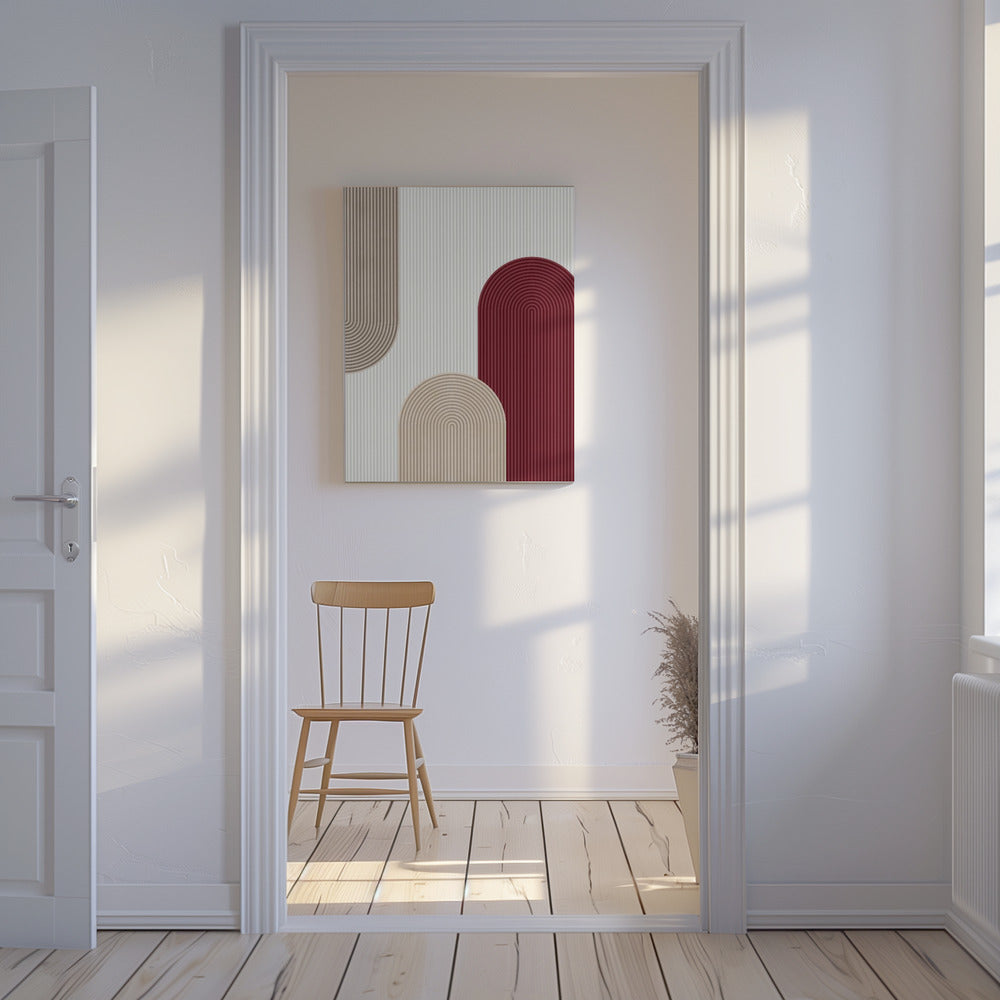 Cirkelcompositie 2 | Canvas