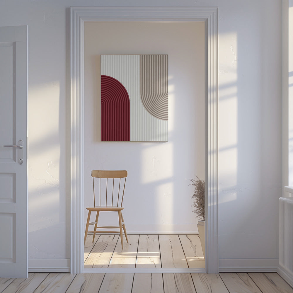 Cirkelcompositie 1 | Canvas