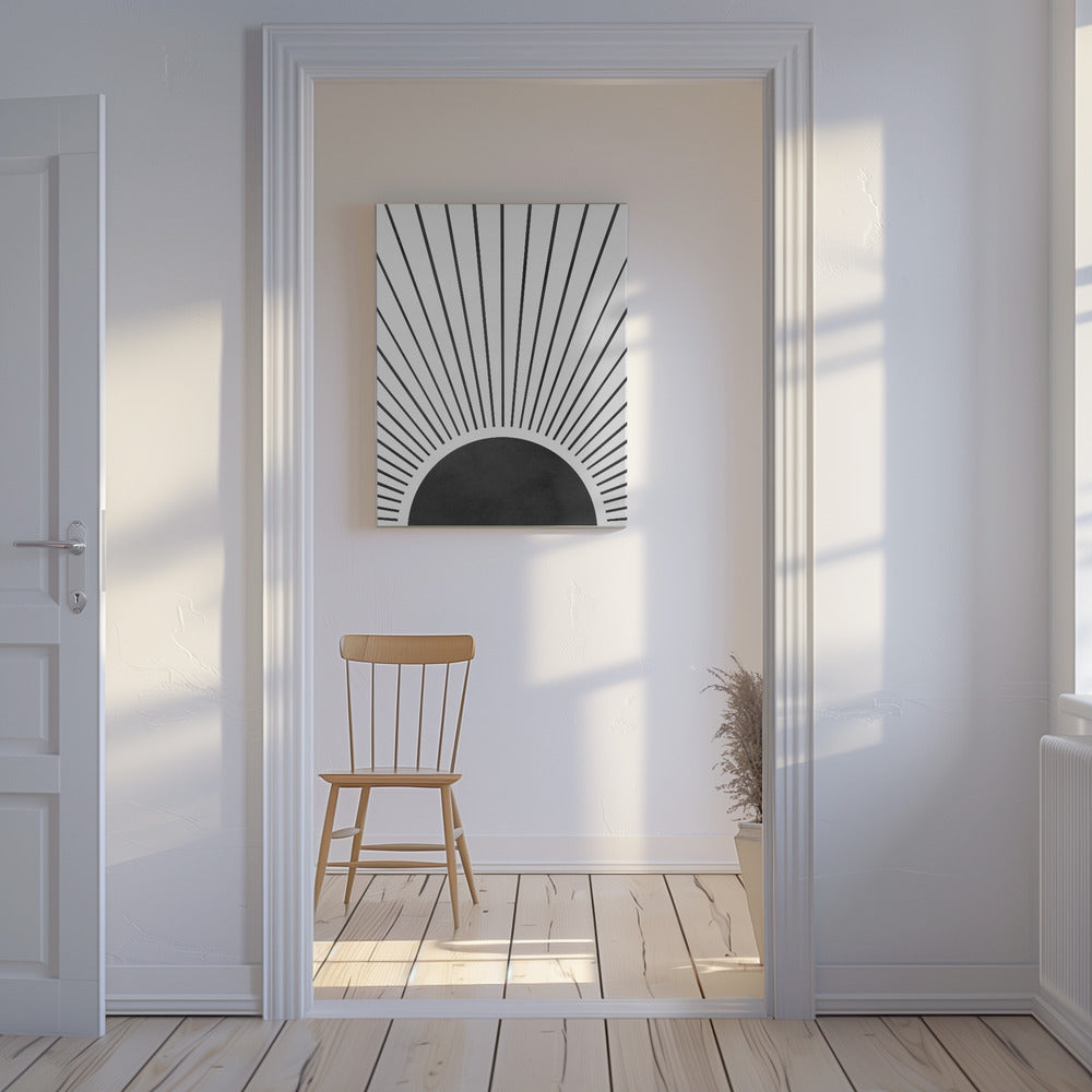 Zonnestralen | Canvas