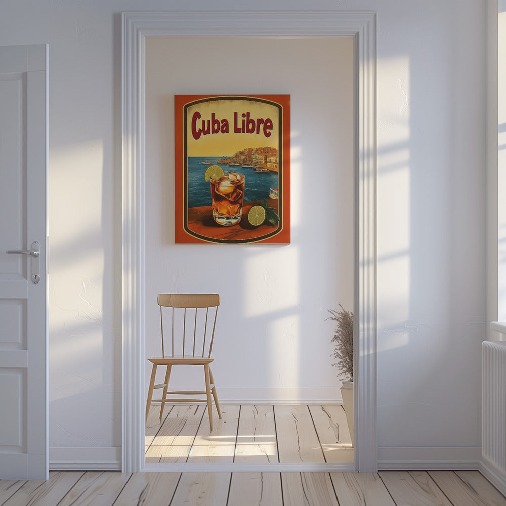 Cuba Libre Vintage Reclame | Canvas