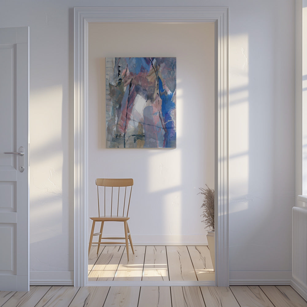 Abstract Zacht Profiel 2 | Canvas
