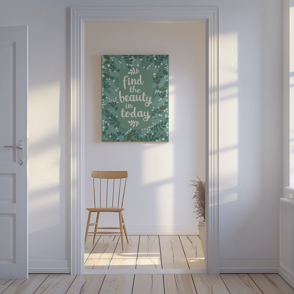 Vind de schoonheid van vandaag | Canvas
