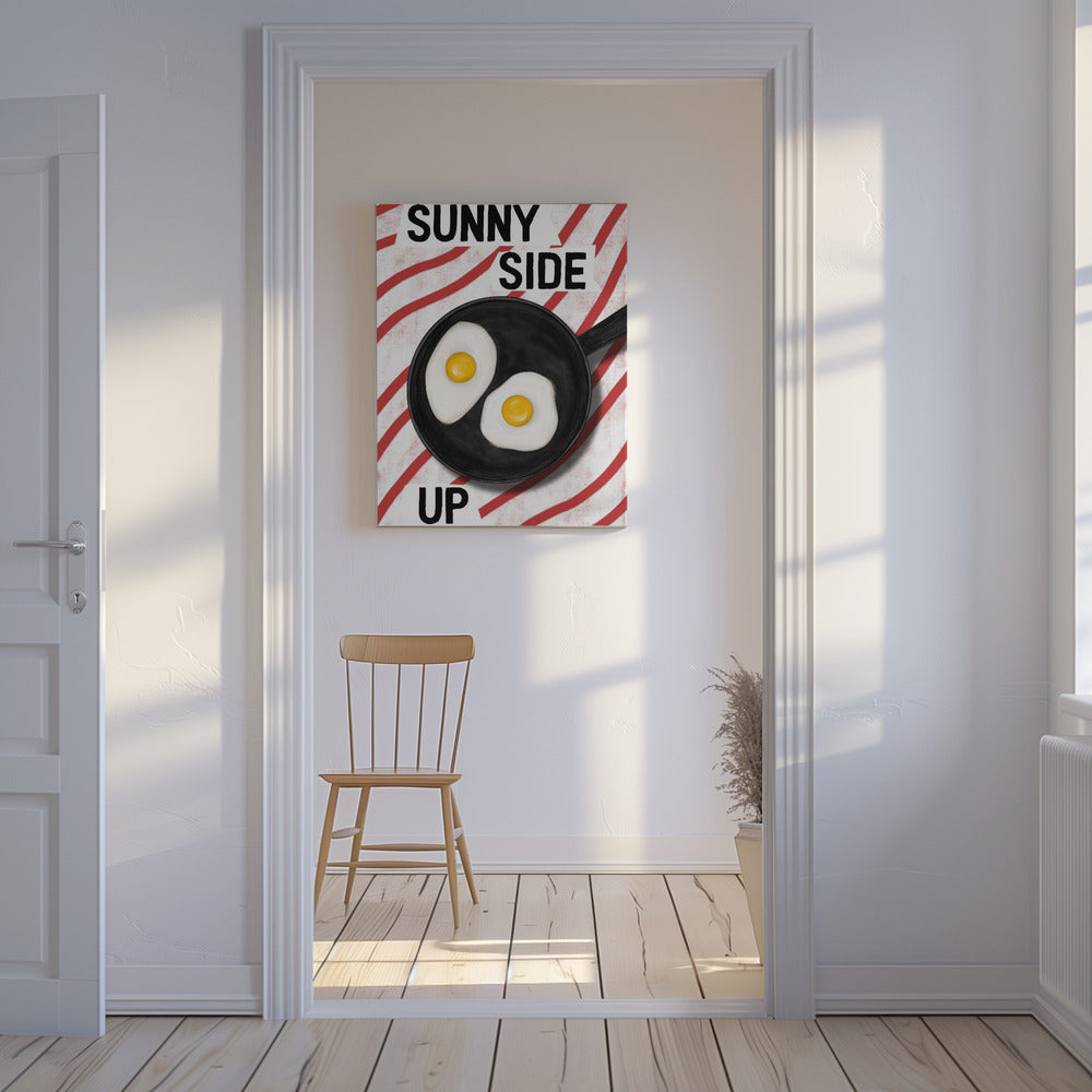 Zonnige kant omhoog | Canvas