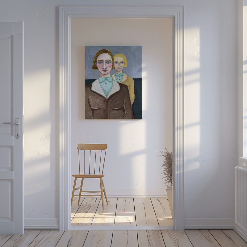 De verschillende zussen | Canvas
