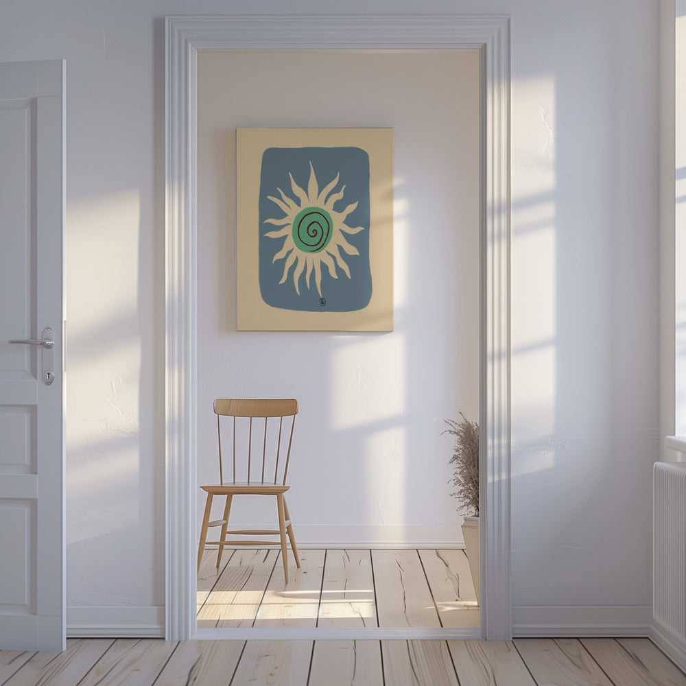 Zonnespiraaldans | Canvas