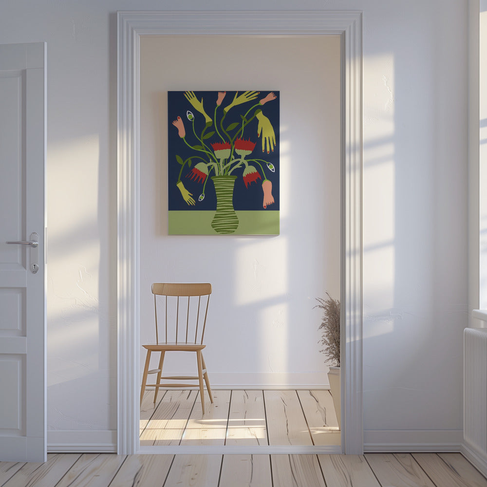 De Vreemde Vaas | Canvas
