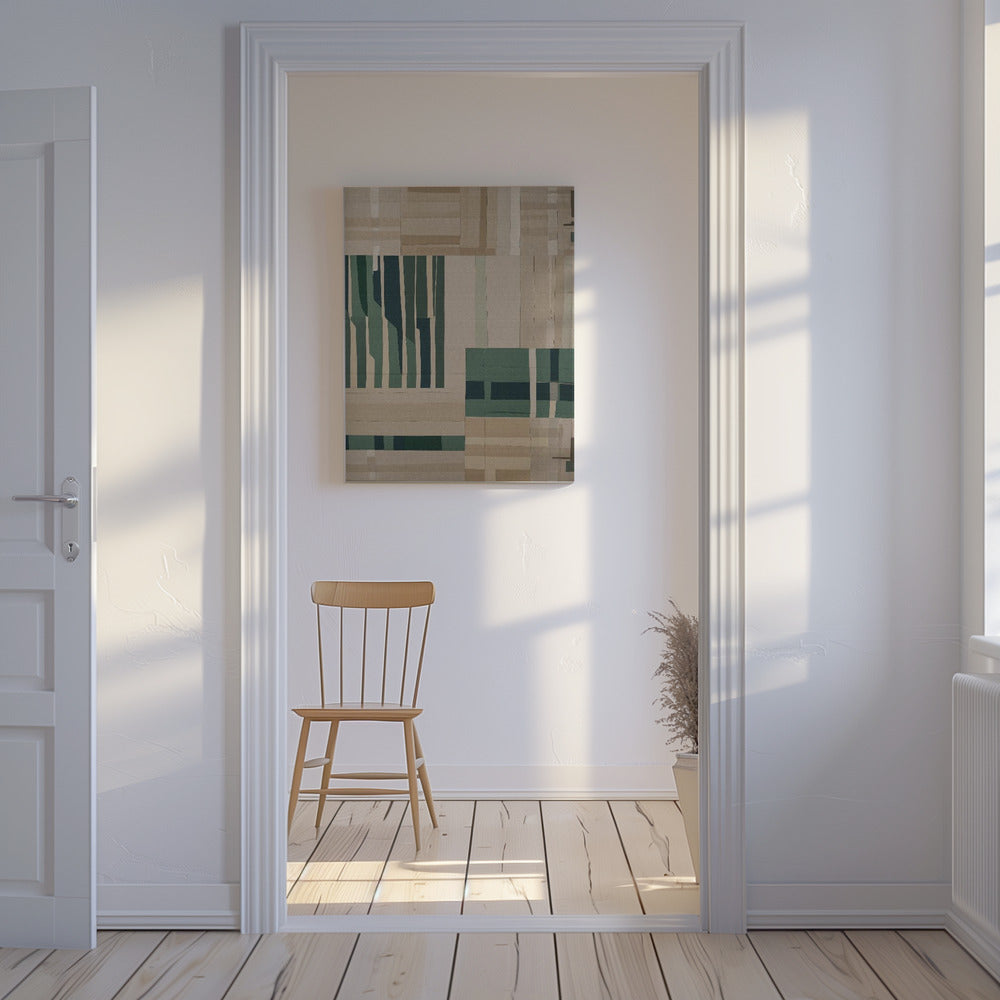 Geometrische ritmes | Canvas