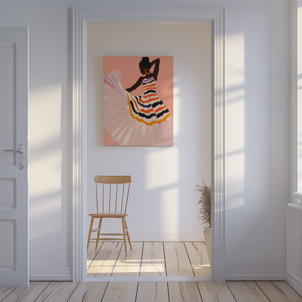 Dancer's Flourish | Canvas
