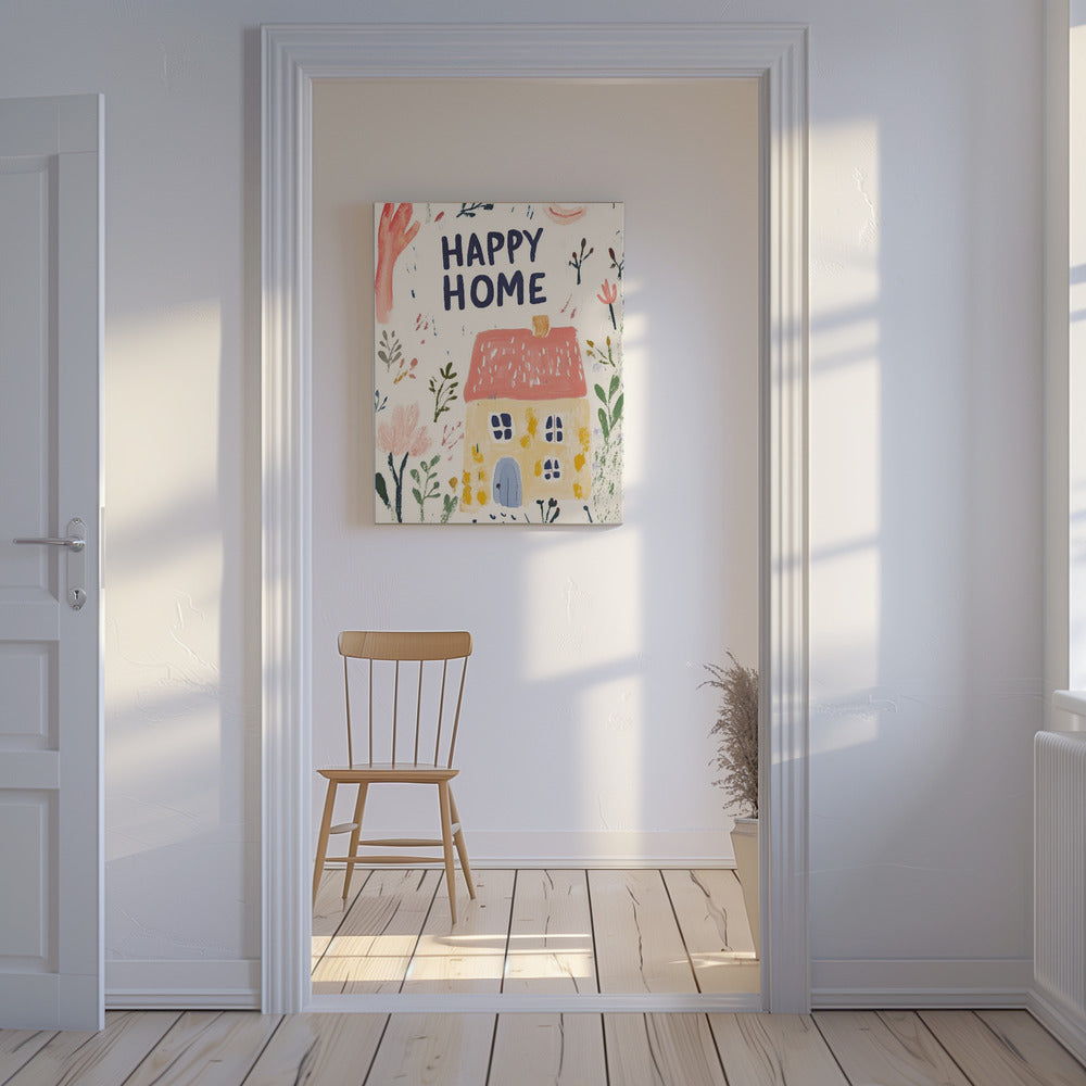 Vrolijke Woonplaats | Canvas