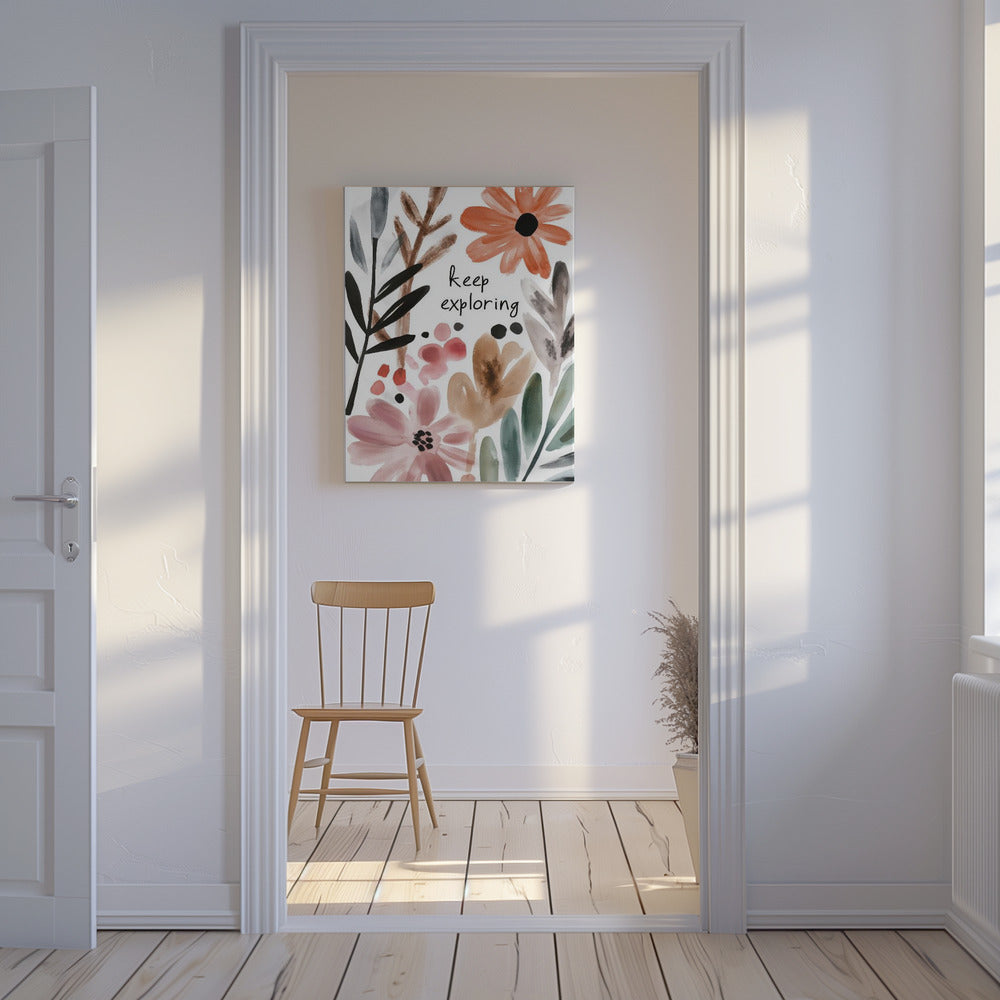 Bloemenavontuur | Canvas