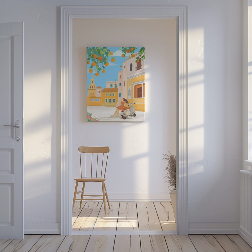 Sinaasappels uit Sevilla, Spanje | Canvas