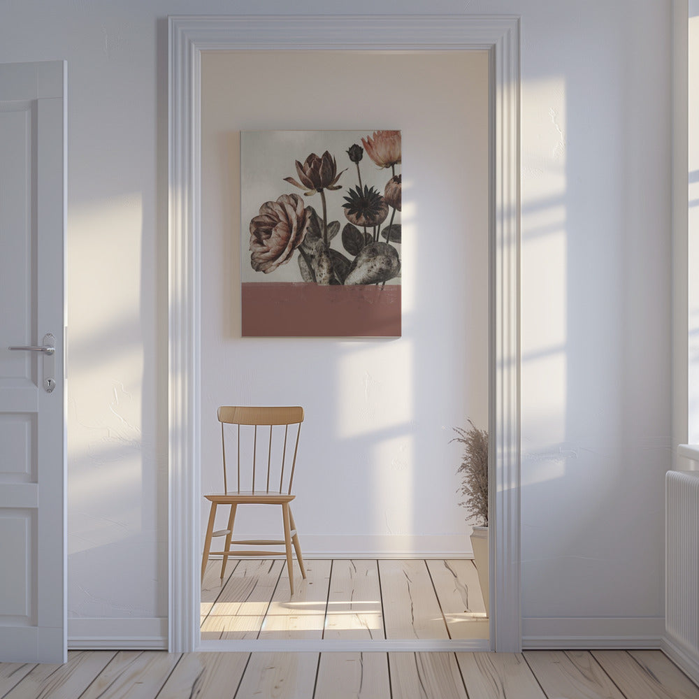 Vintage Bloemen Nr. 12 | Canvas