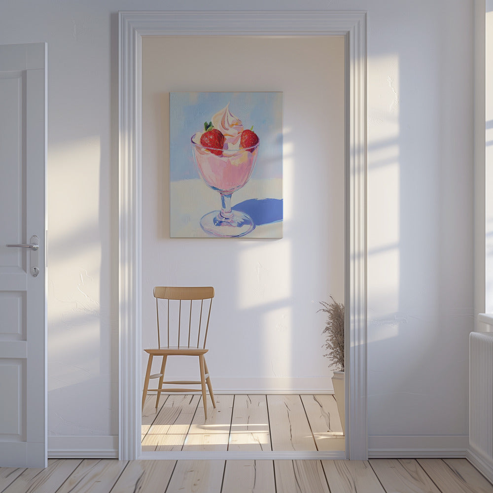 Aardbeienmilkshake | Canvas