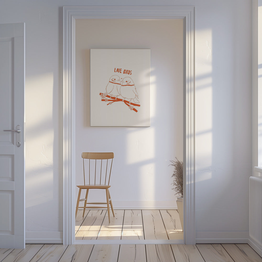 LOVEBIRDS | Canvas