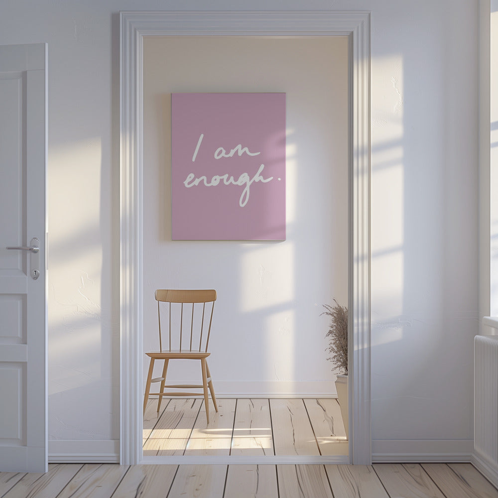 Ik ben genoeg 1 | Canvas