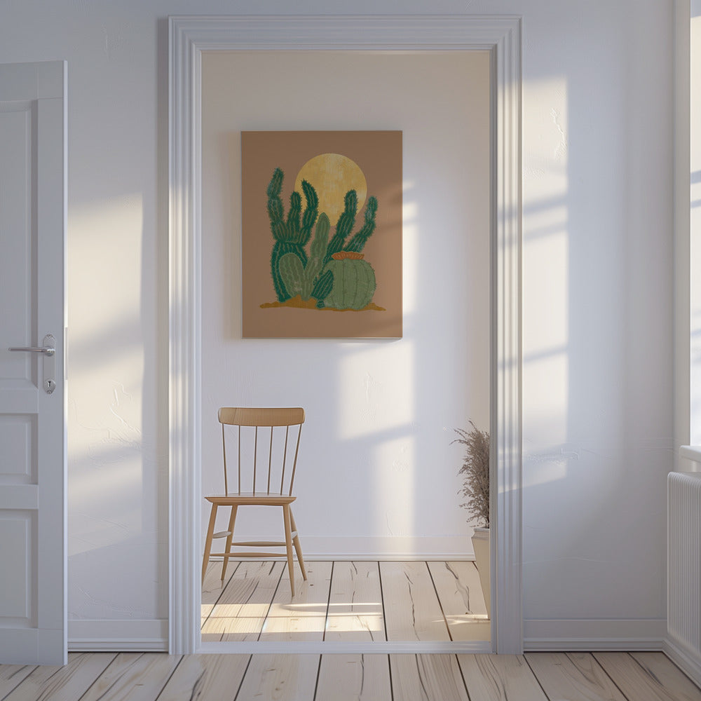 Moderne Americana Cactus | Canvas