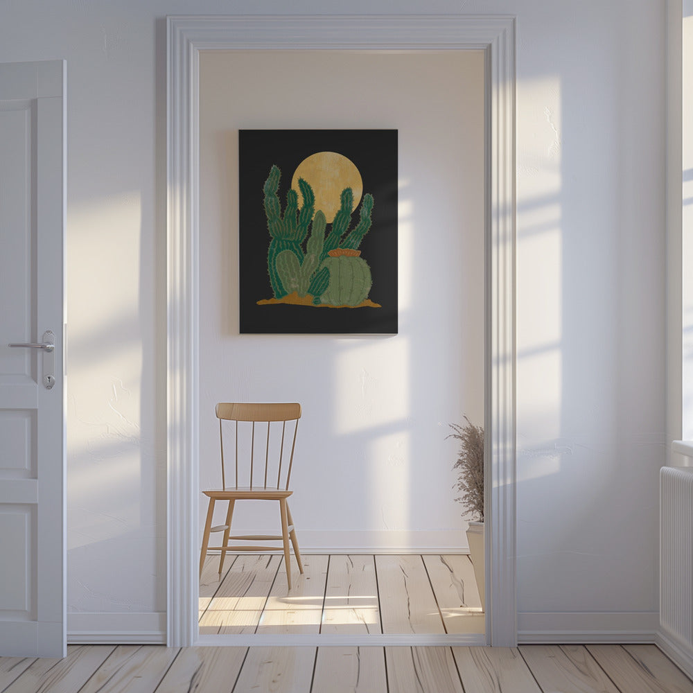 Moderne Americana en Cactus | Canvas
