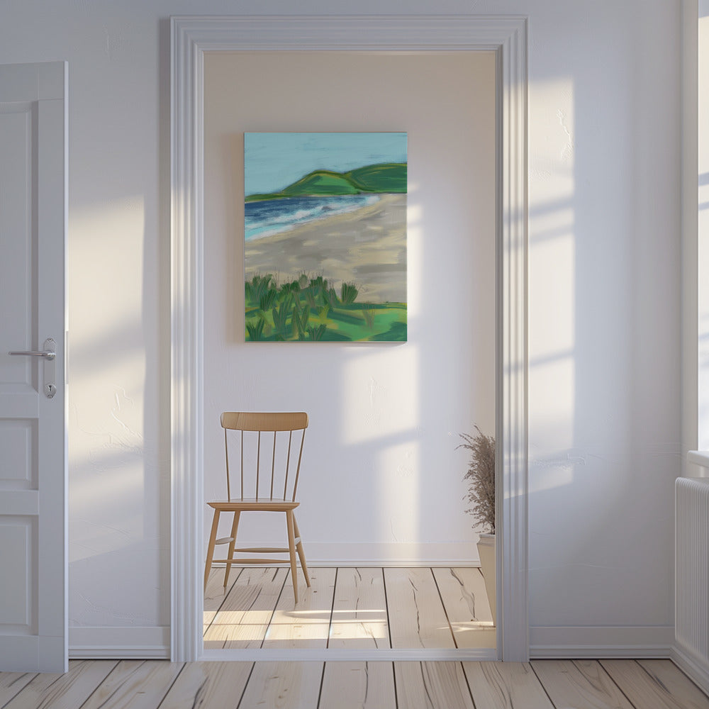 Dromerig strandtafereel | Canvas